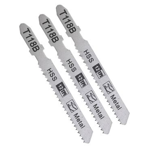 Herramientas el&eacute;ctricas de alta calidad T118B 12TPI hoja de sierra de calar Hss fresada con v&aacute;stago en T para madera
