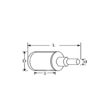 Tr&eacute;pan diamant &eacute;lectrolytique pour scie cloche en verre