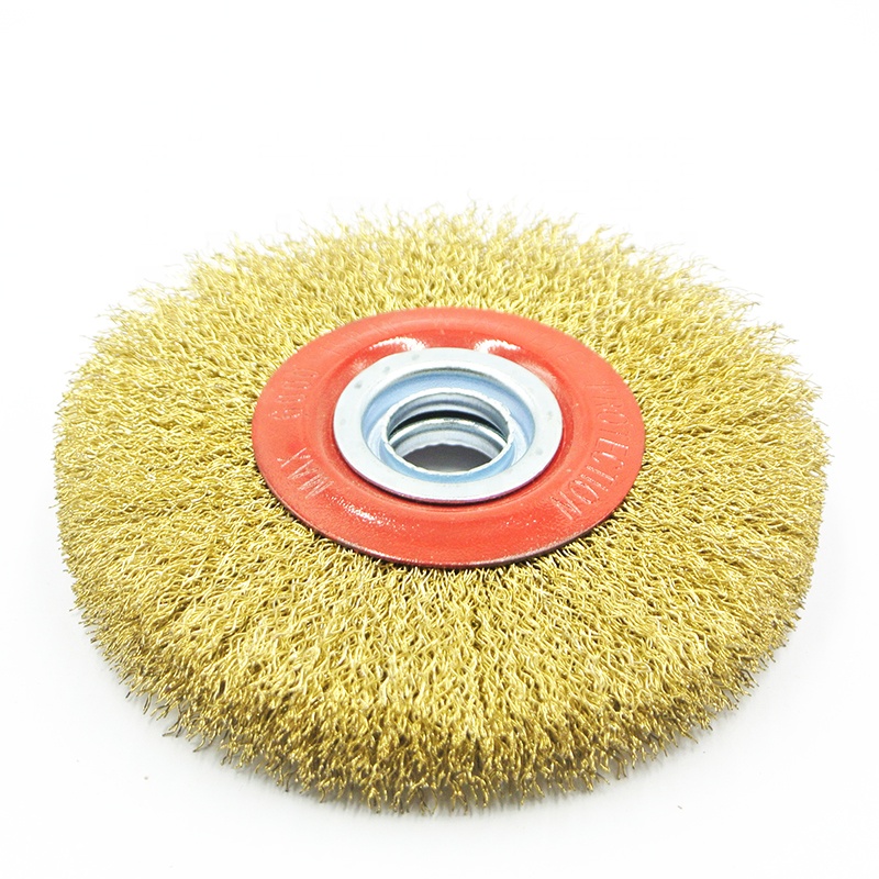 Brass Coated Wire Wheel Brush from China manufacturer Quality drill