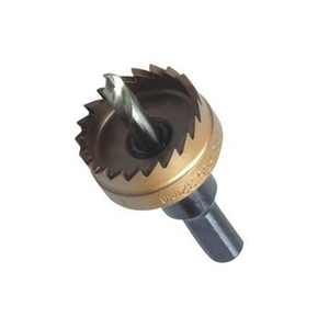Yellow HSS Hole Saw for Metal Drilling