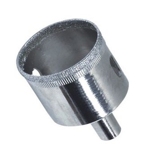 Diamant-Lochs&auml;ge mit rundem Schaft f&uuml;r Glas und Keramik