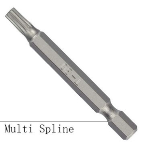 Punte multi-spline per cacciavite a estremit&agrave; singola
