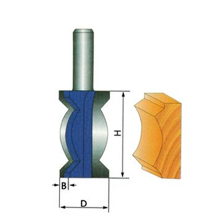 M&egrave;ches de moulure de couronne pour couper le bois(3)