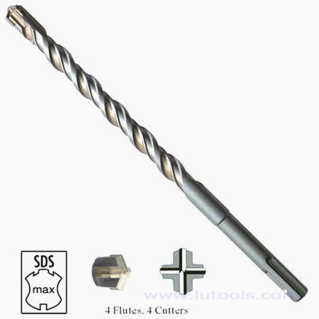 SDS Max Hammer Drill Bits 4 Flute 4 Cutter (Cross-Head) (HD-007) - Buy ...