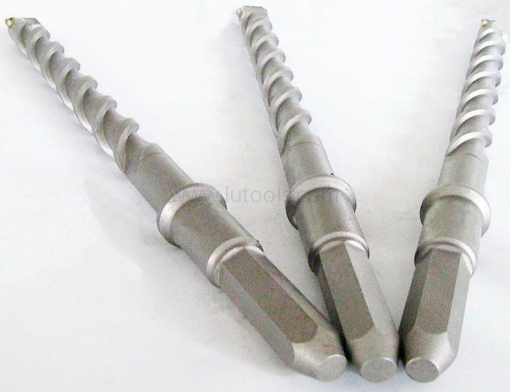 Hex Shank Hammer Drill Bits 2 Flute 2 Cutter (HD008) from China