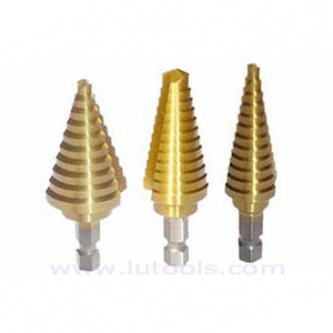 Brocas escalonadas HSS V&aacute;stago hexagonal