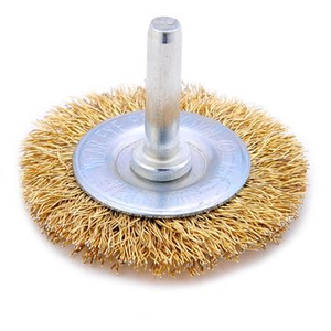 Knot Wire Wheel Brush with Nut